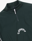 [WAAC x JONES] Men's Zip Top - Dark Green - Erthe Golf