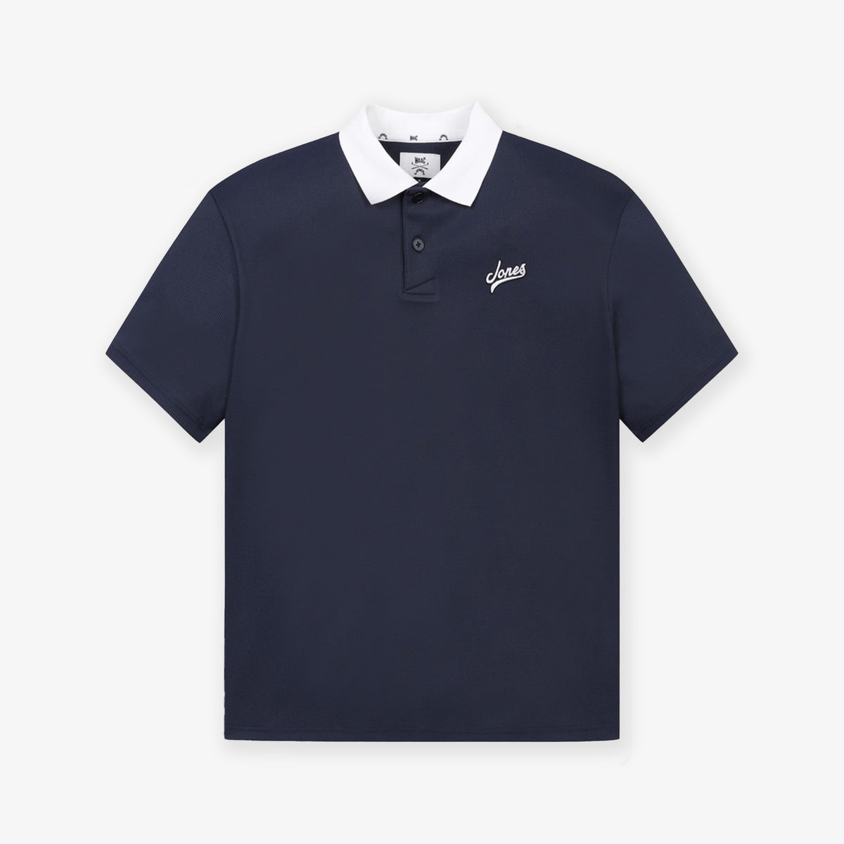 [WAAC x JONES] Men's Polo - Dark Navy - Erthe Golf