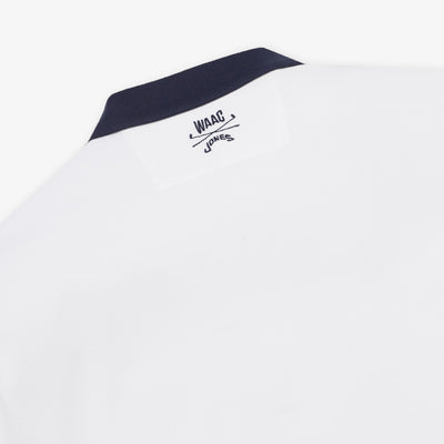 [WAAC x JONES] Men's Polo - White - Erthe Golf