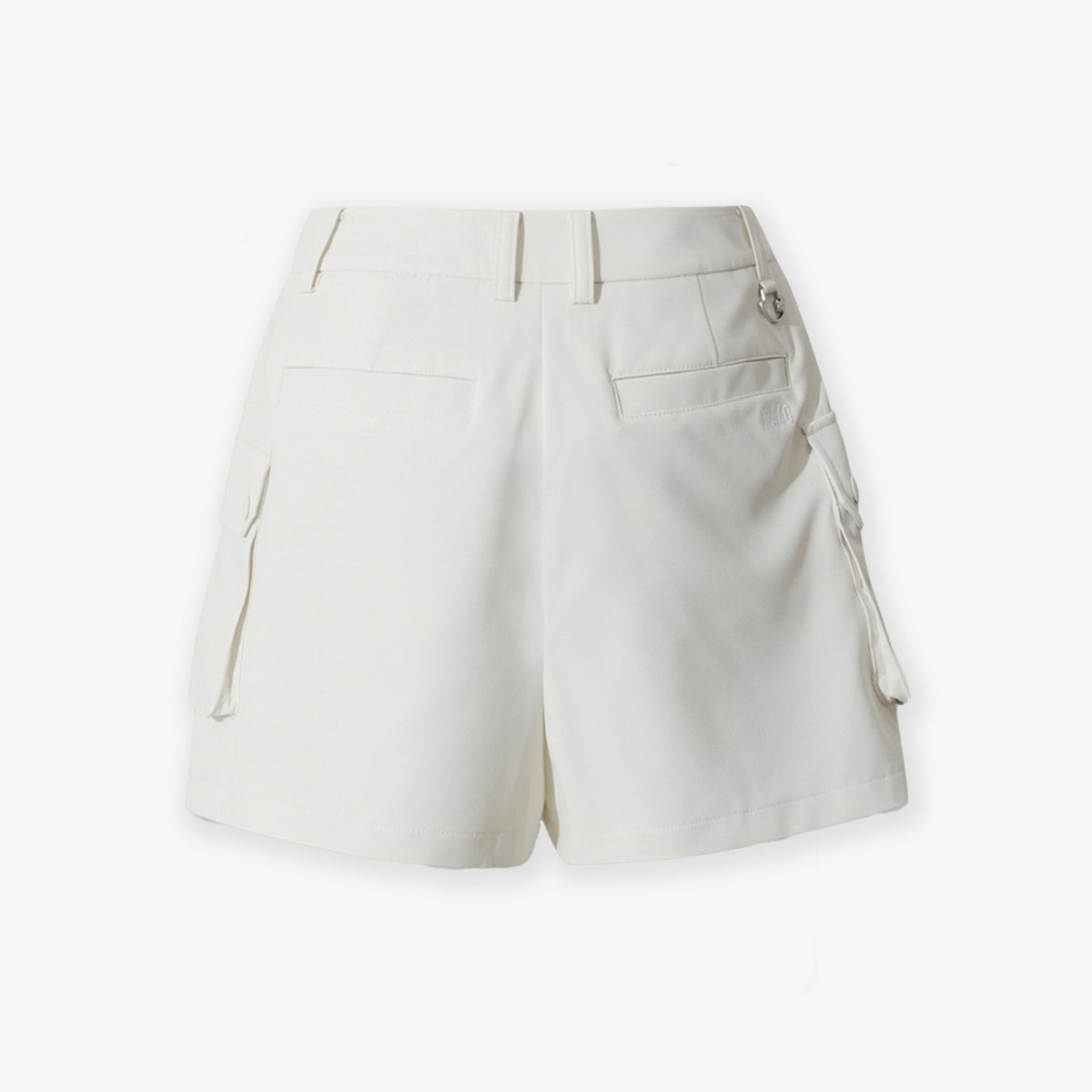 WAAC Women's Cargo Shorts - White - Erthe Golf