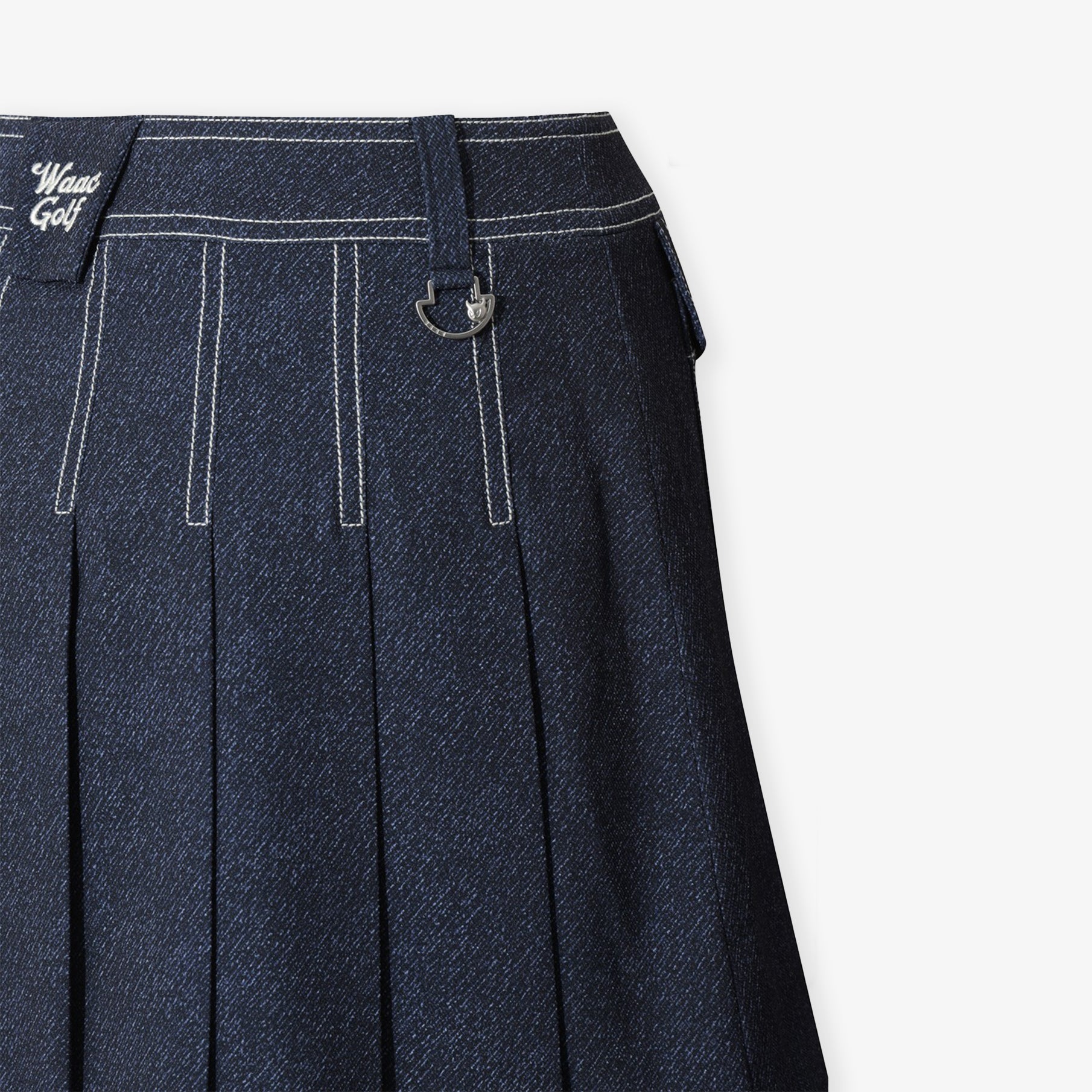 WAAC Women&#39;s Denim Skirt - Blue - Erthe Golf