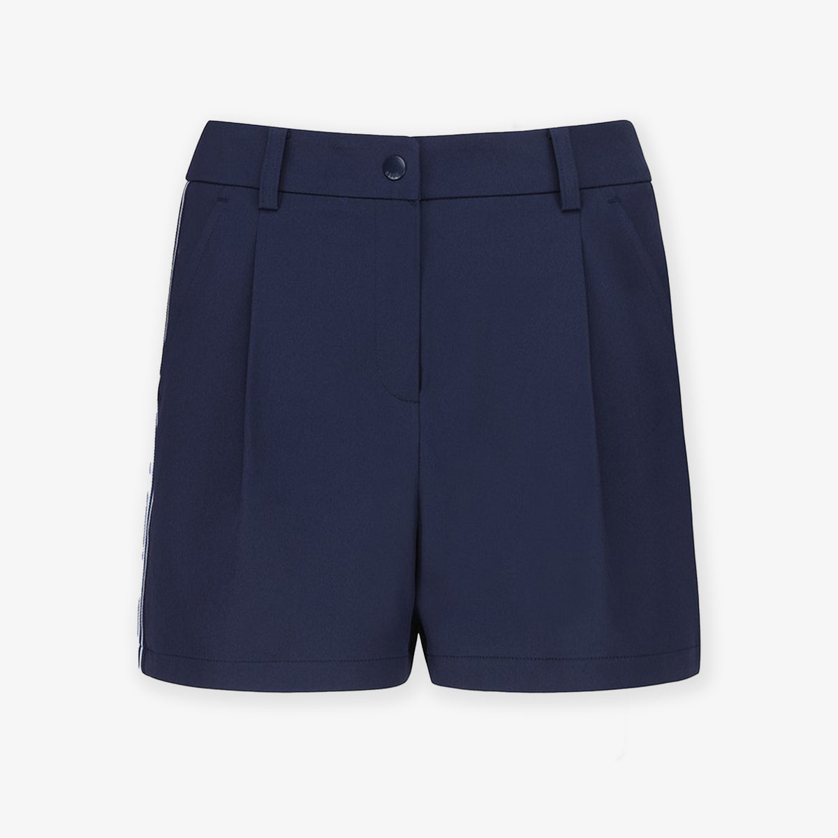 WAAC Women's Side Stripe Shorts - Navy - Erthe Golf