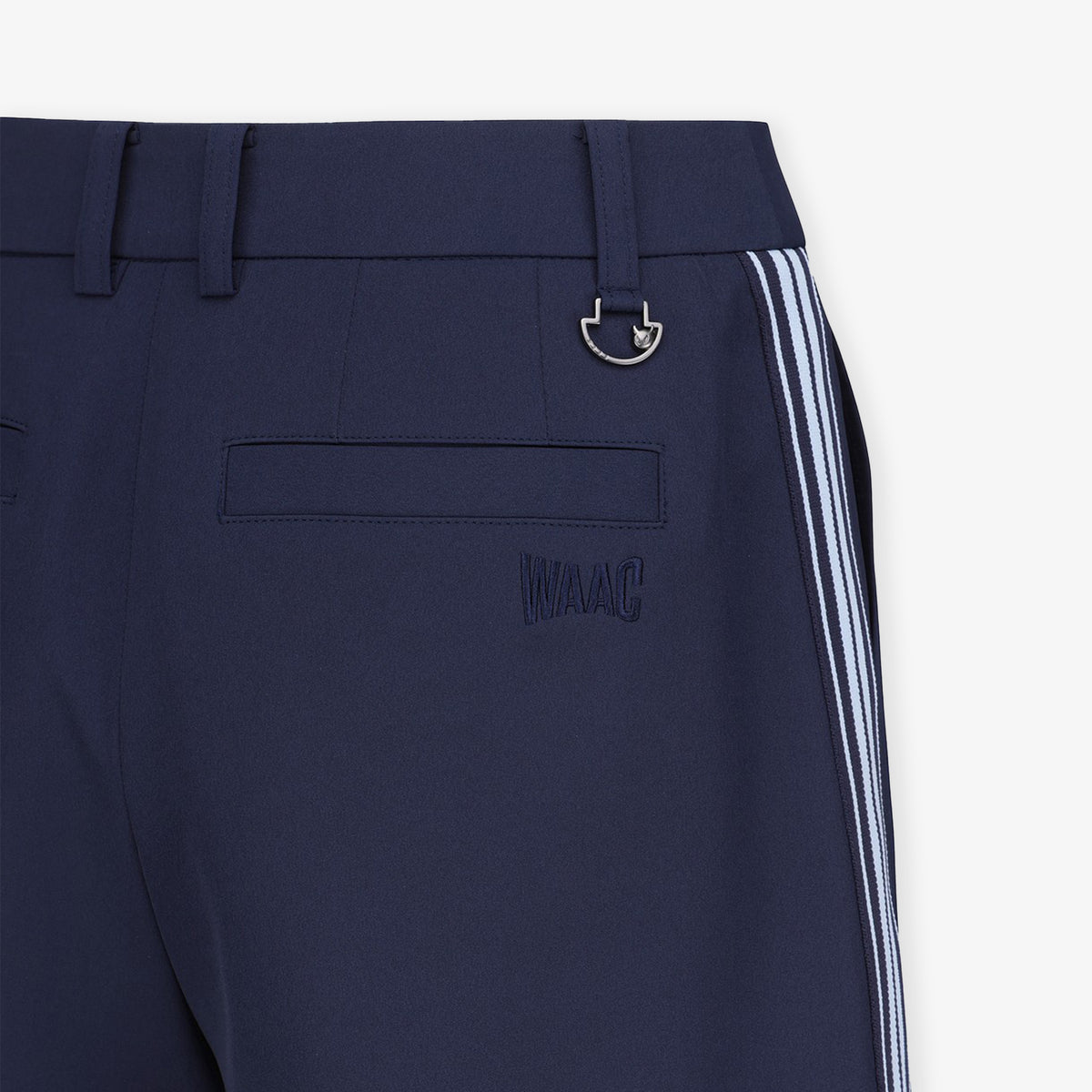 WAAC Women's Side Stripe Shorts - Navy - Erthe Golf