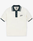 [WAAC x JONES] Women's Knit Polo - White - Erthe Golf