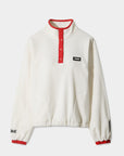 [WAAC X Jones] Women's Polartec Retro Fleece Pullover - Ivory - Erthe Golf