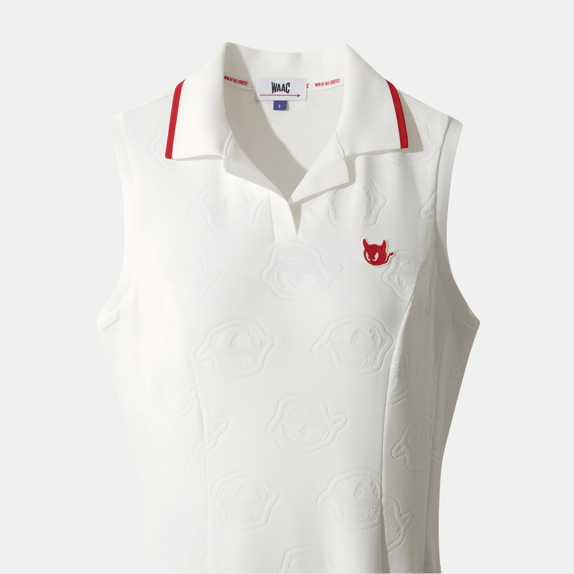 WAAC Women's Sleeveless Dress - White - Erthe Golf