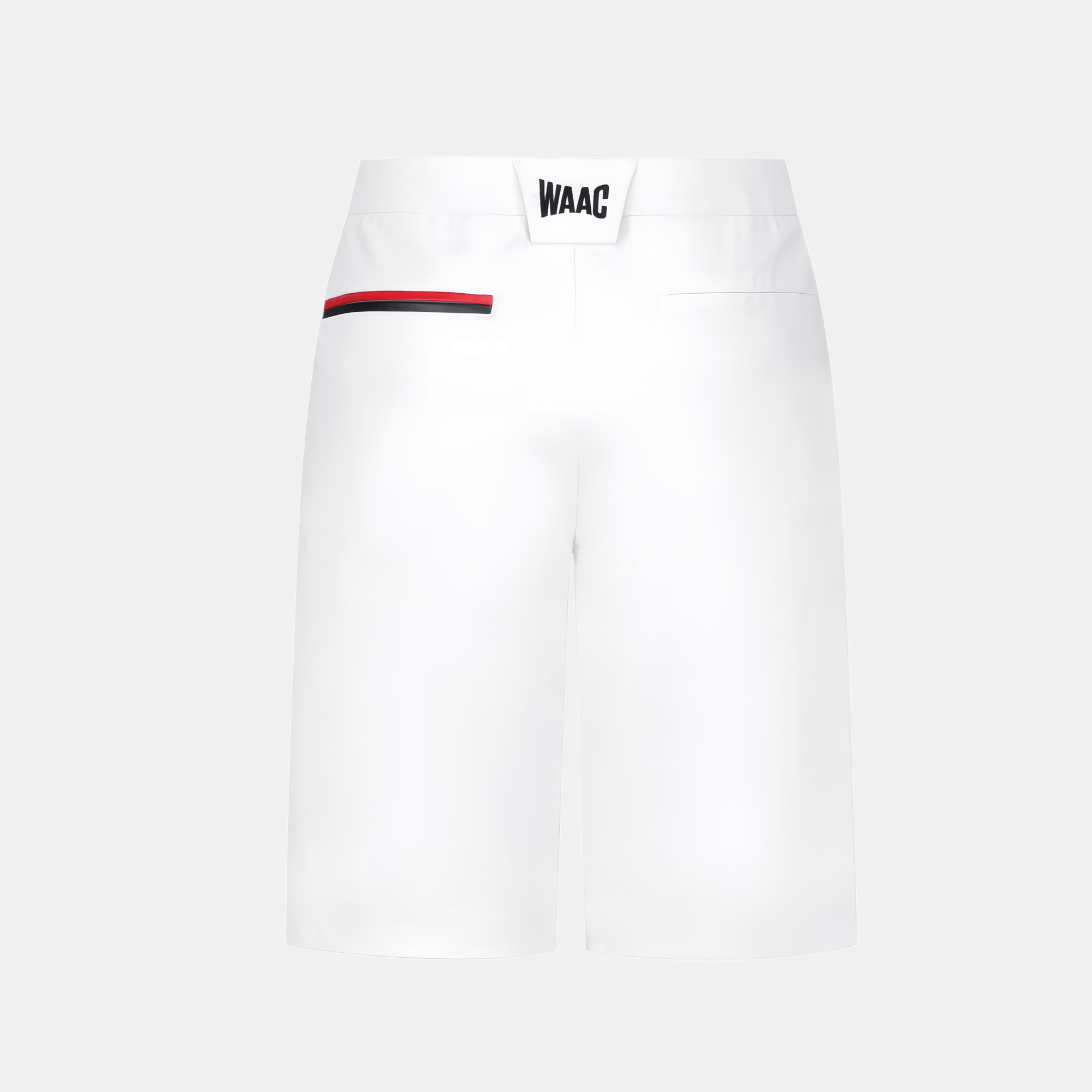WAAC Men's Color Tape Shorts - White - Erthe Golf