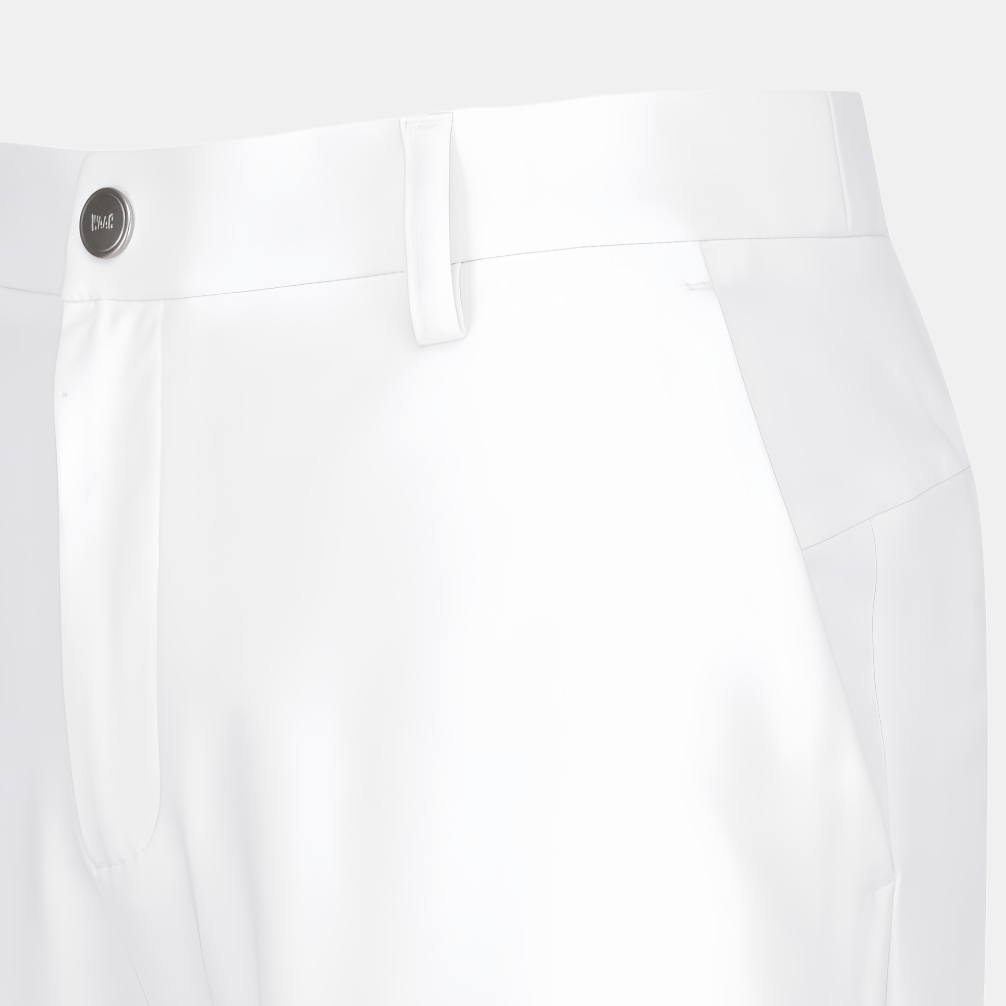 WAAC Men&#39;s Color Tape Shorts - White - Erthe Golf