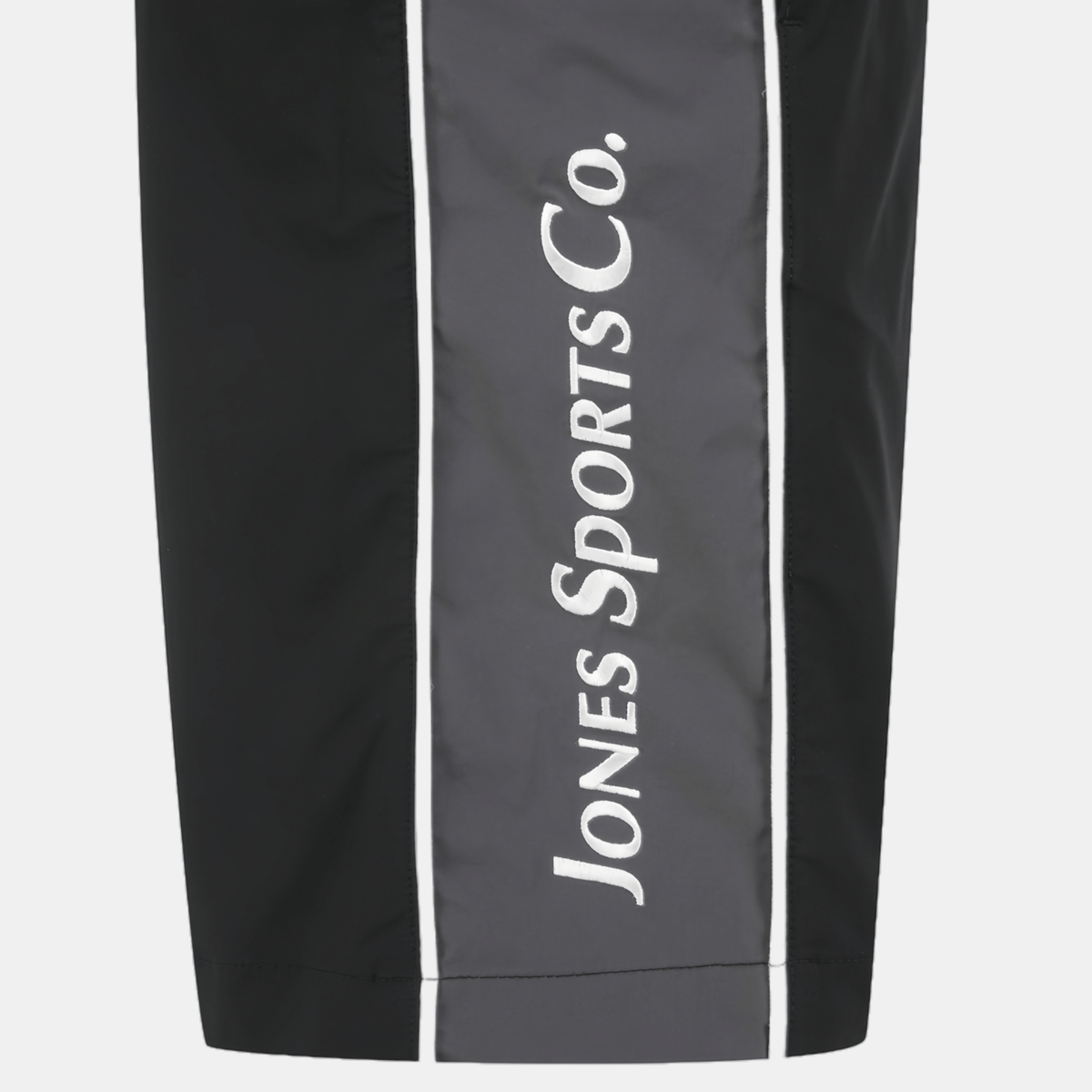 [WAAC x Jones] Men's Stripe Shorts - Black - Erthe Golf