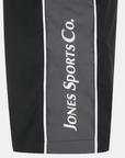 [WAAC x Jones] Men's Stripe Shorts - Black - Erthe Golf