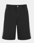 [WAAC x Jones] Men's Stripe Shorts - Black - Erthe Golf