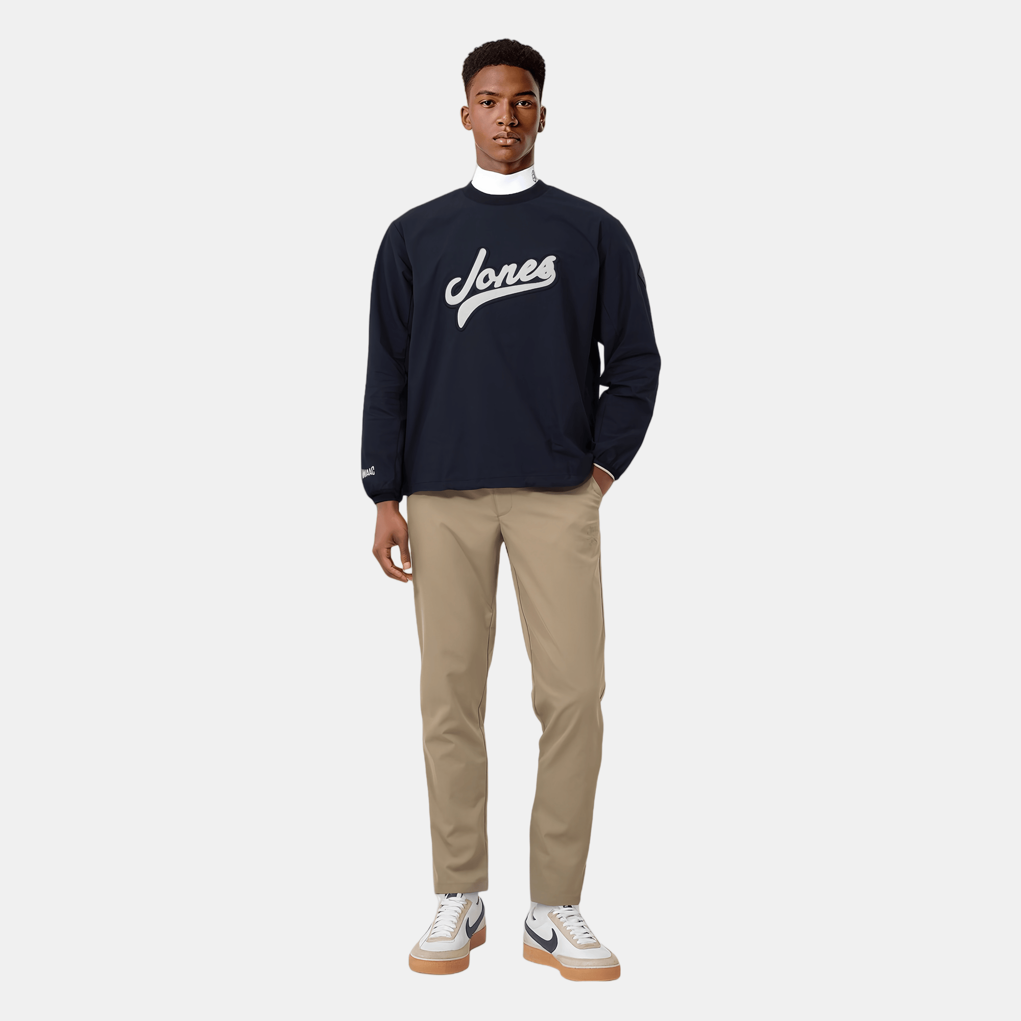 WAAC Men's Tapered Fit Pants - Beige - Erthe Golf