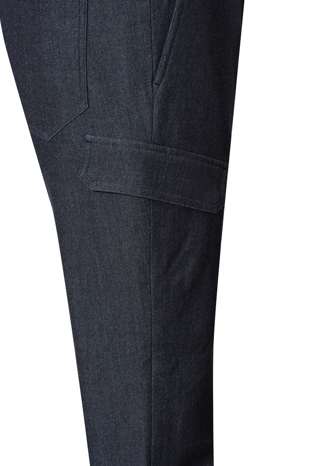 WAAC Men&#39;s Denim - like Pants - Black - Erthe Golf