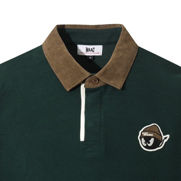 WAAC Men's Polo - Green - Erthe Golf