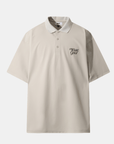 [WAAC x KAJIMURA] Men's Collar T-shirt - Beige - Erthe Golf