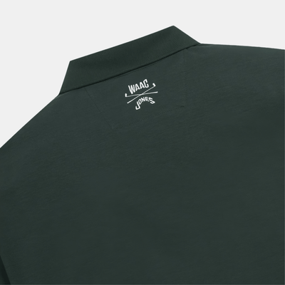 WAAC Men's Collar Sweatshirt - Dark Green - Erthe Golf