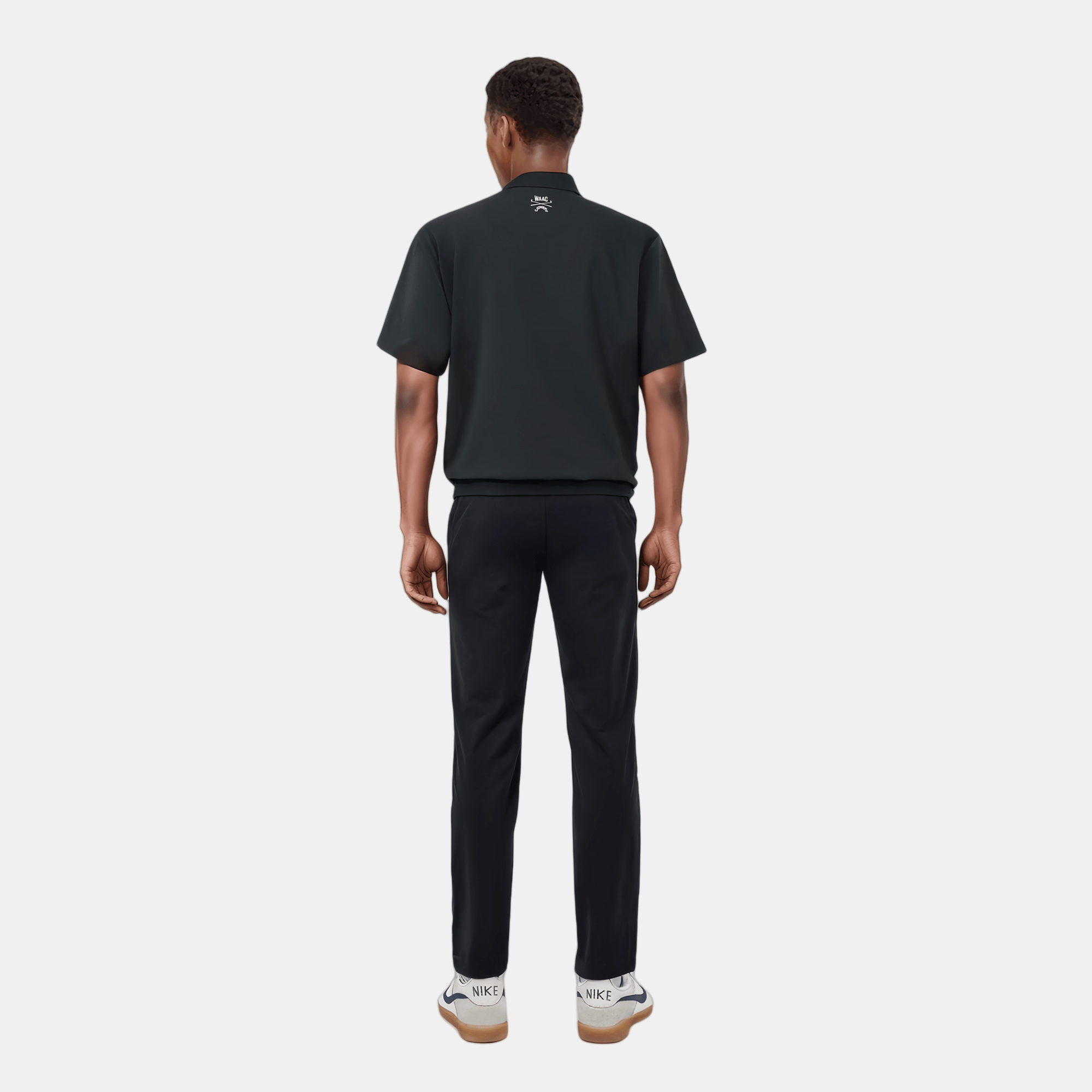 WAAC Men's Collar Sweatshirt - Dark Green - Erthe Golf