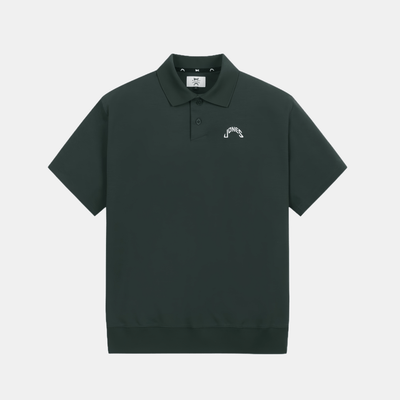 WAAC Men's Collar Sweatshirt - Dark Green - Erthe Golf