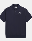 WAAC Men's Collar Sweatshirt - Navy - Erthe Golf