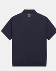 WAAC Men's Collar Sweatshirt - Navy - Erthe Golf