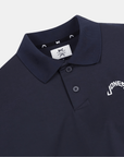 WAAC Men's Collar Sweatshirt - Navy - Erthe Golf