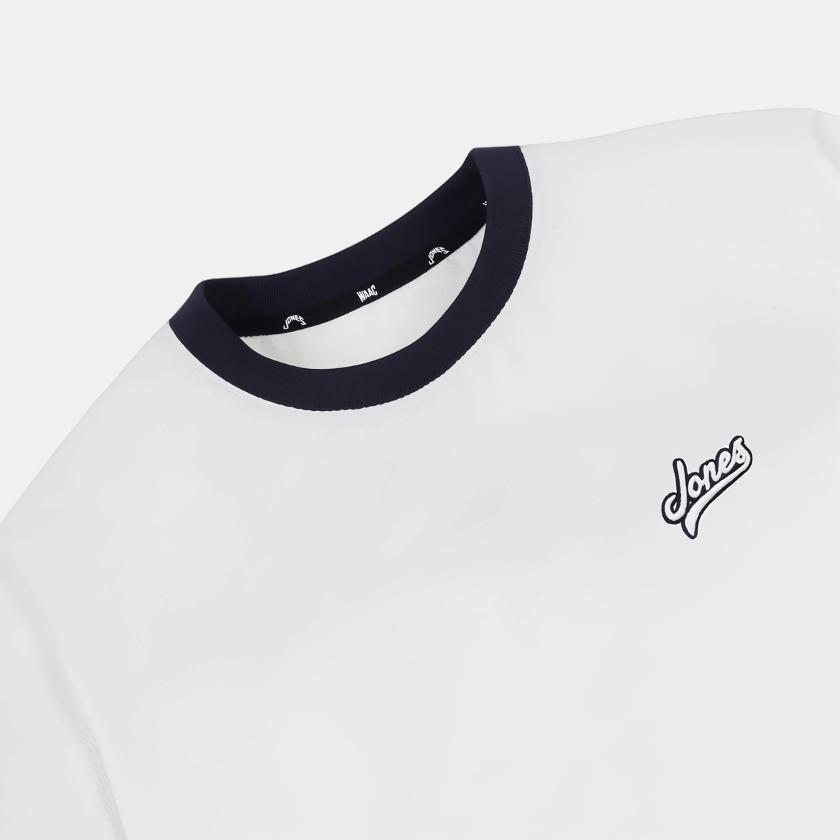 WAAC Men's Crewneck Pull Over - White - Erthe Golf