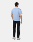 [WAAC x Jones] Men's Crewneck T-shirts - Sky Blue - Erthe Golf