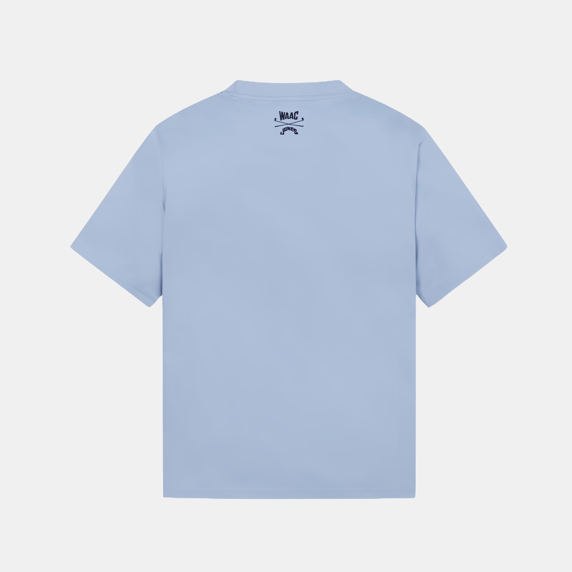 [WAAC x Jones] Men&#39;s Crewneck T-shirts - Sky Blue - Erthe Golf