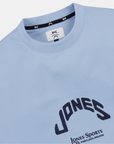 [WAAC x Jones] Men's Crewneck T-shirts - Sky Blue - Erthe Golf