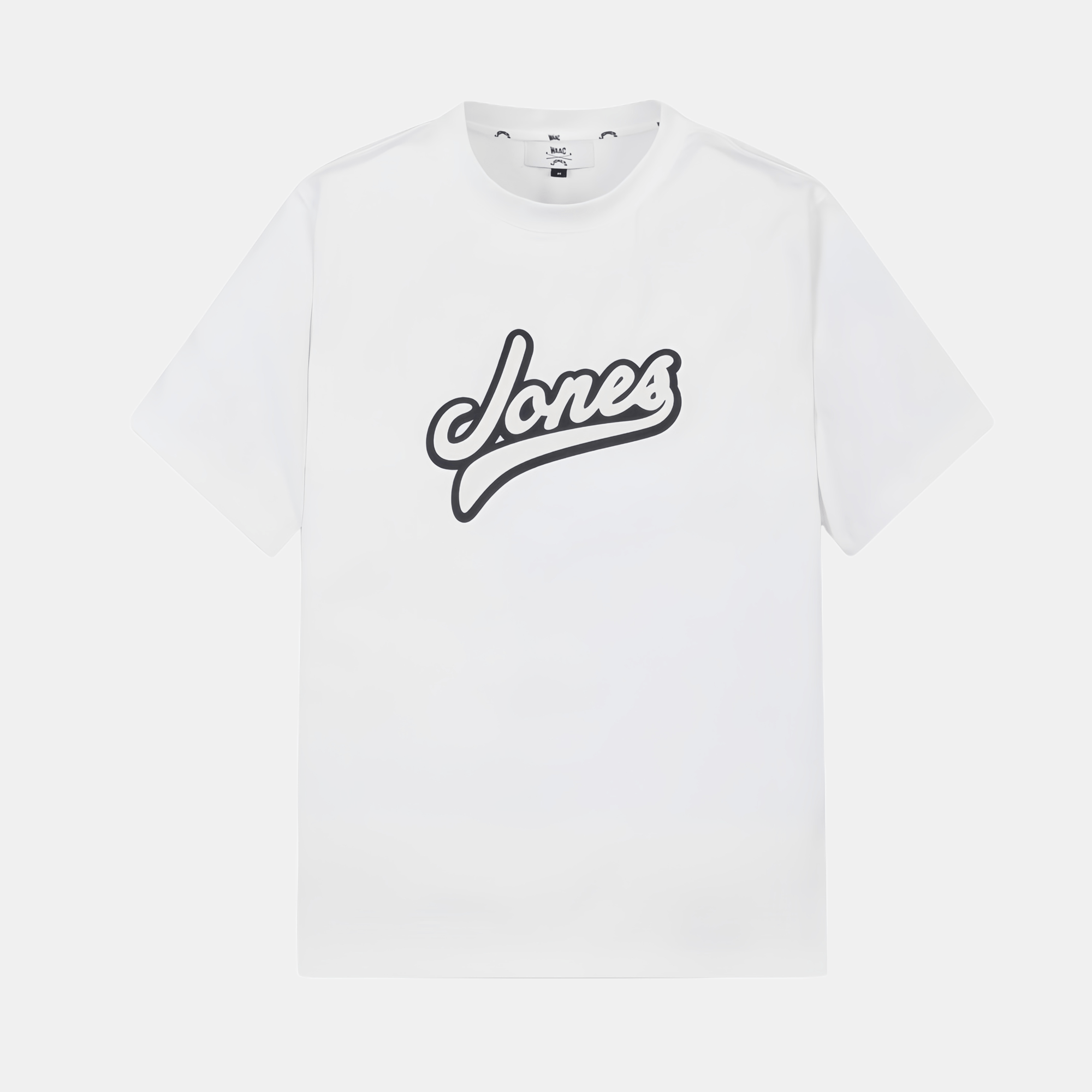 [WAAC x Jones] Unisex Crewneck T-shirts - White - Erthe Golf