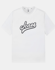 [WAAC x Jones] Unisex Crewneck T-shirts - White - Erthe Golf