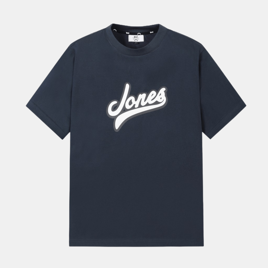 [WAAC x Jones] Unisex Crewneck T-shirts - Navy - Erthe Golf