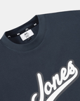 [WAAC x Jones] Unisex Crewneck T-shirts - Navy - Erthe Golf