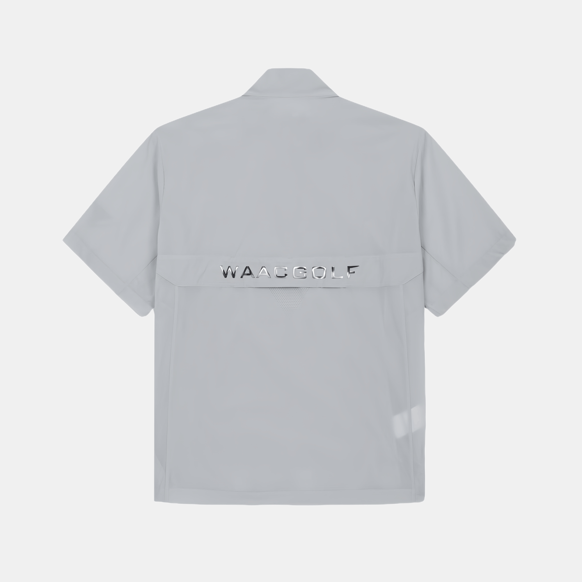 WAAC Men's Zip Pullover - Light Grey - Erthe Golf