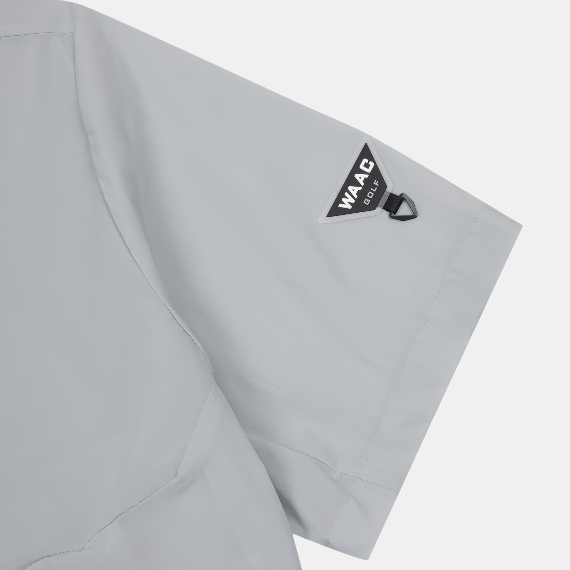 WAAC Men&#39;s Zip Pullover - Light Grey - Erthe Golf