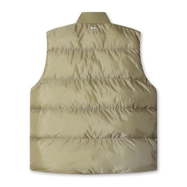 [WAAC x Jones] Men's Padded Vest - Beige - Erthe Golf