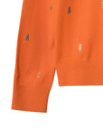 WAAC Men's Letter Sweater - Orange - Erthe Golf