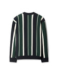 WAAC Men's Stripe Cardigan - Green - Erthe Golf
