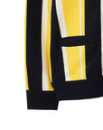 WAAC Men's Stripe Cardigan - Yellow - Erthe Golf