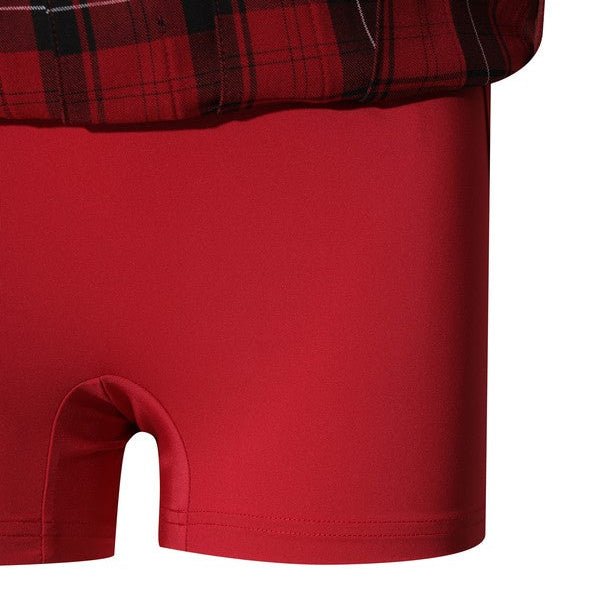 WAAC Women&#39;s Plaid Skirt - Red - Erthe Golf
