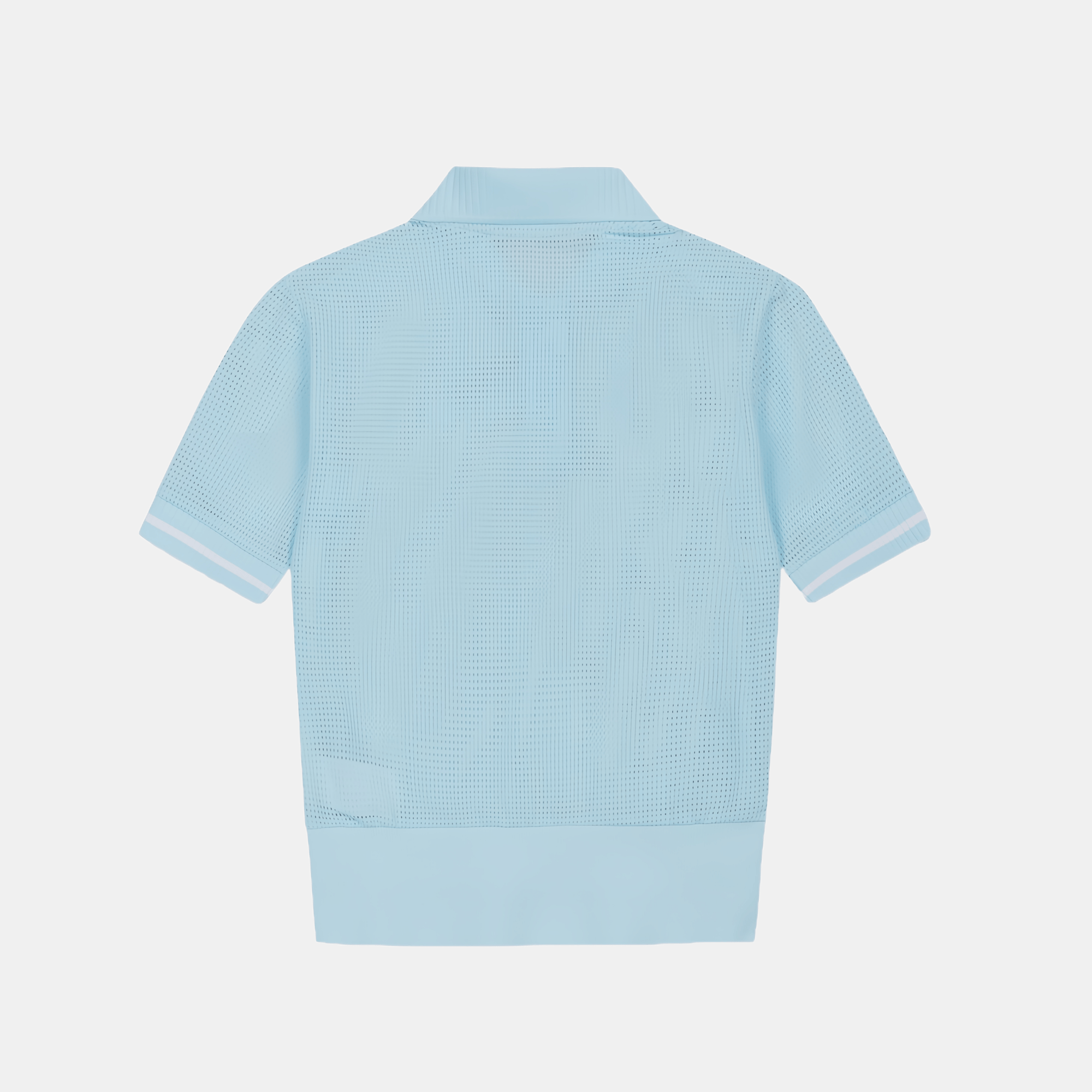 WAAC Women's Mesh Polo - Blue - Erthe Golf