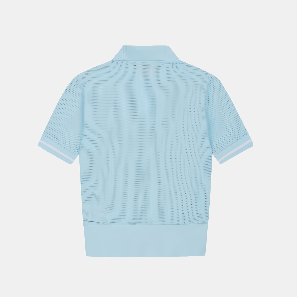WAAC Women's Mesh Polo - Blue - Erthe Golf