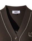 WAAC Women's Cardigan - Brown - Erthe Golf