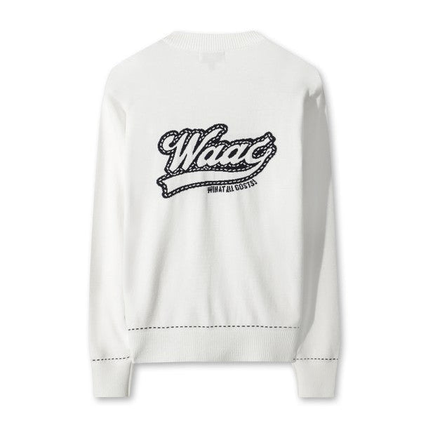 WAAC Women's Cardigan - White - Erthe Golf