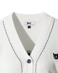 WAAC Women's Cardigan - White - Erthe Golf