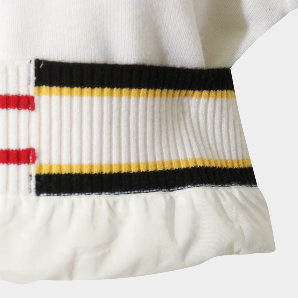 Women's Asymmetrical Rib Quarter - Zip Sweater - Ivory - Erthe Golf