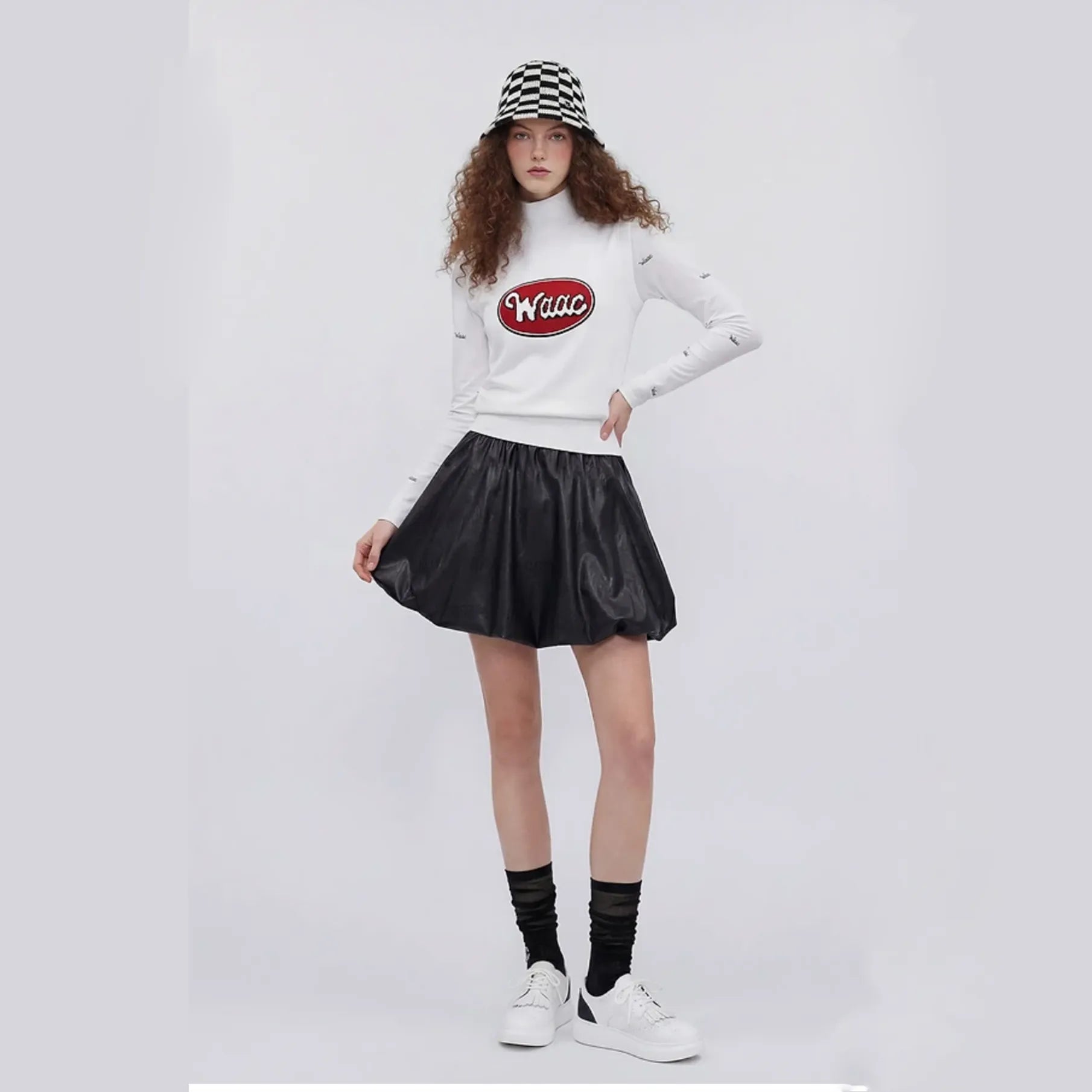 Women's Balloon Skort - Black - Erthe Golf
