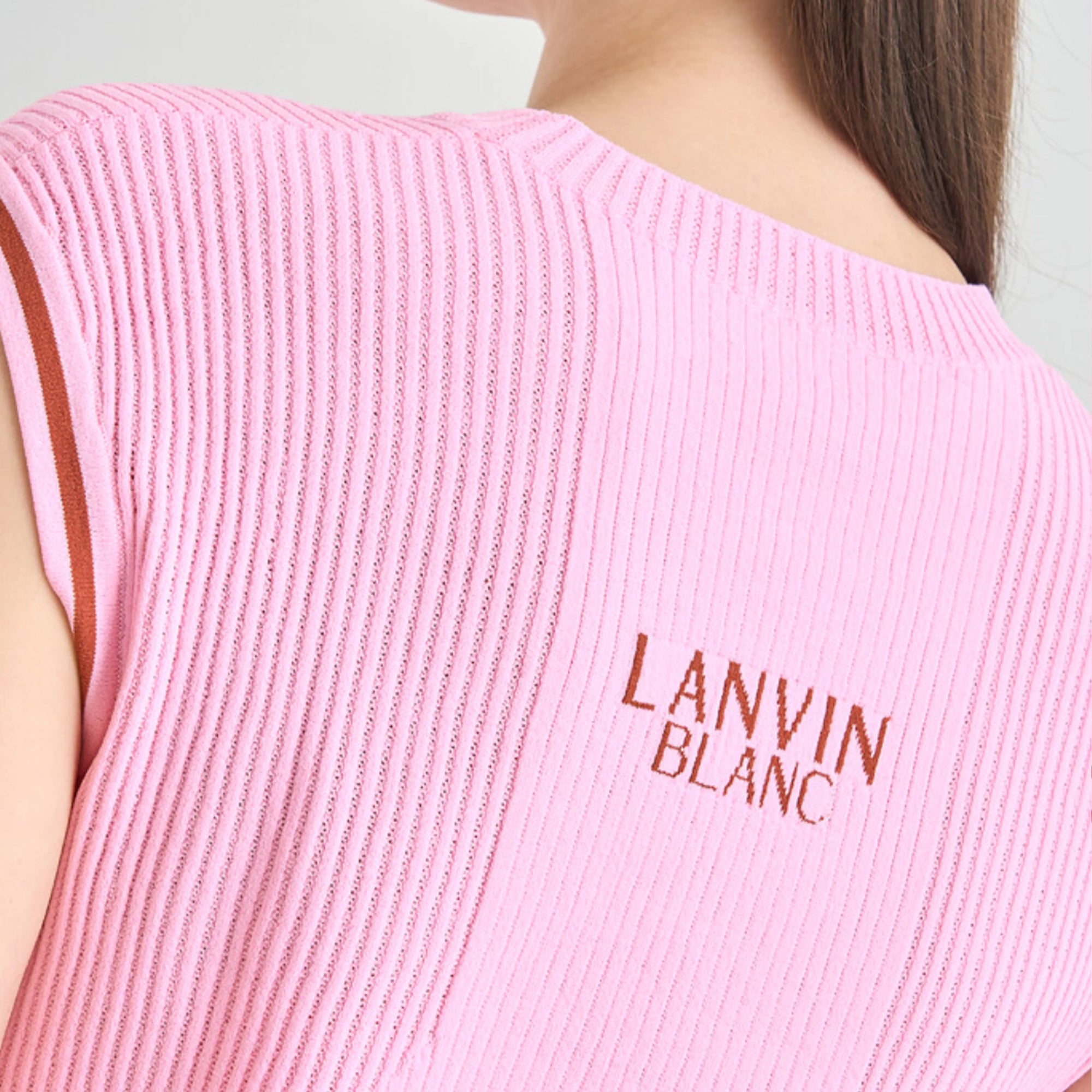 Women's Color - Line Cap - Sleeve Knit - Pink - Erthe Golf