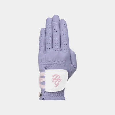 Women's Contrast - Line Golf Glove - Violet - Erthe Golf