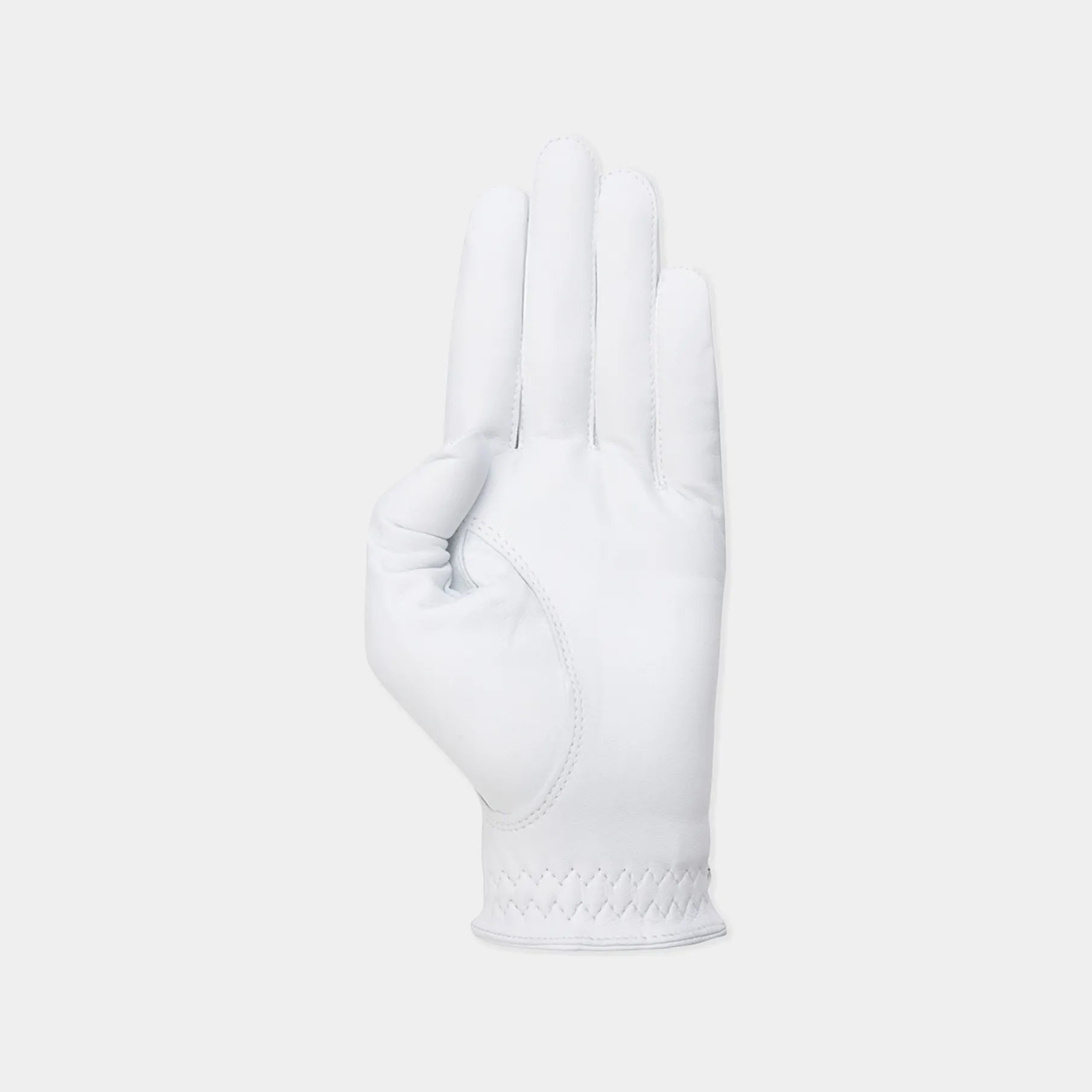 Women's Contrast - Line Golf Glove - White - Erthe Golf
